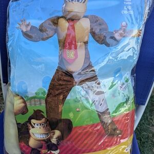Donkey Kong Kids Costume - Brown and Red